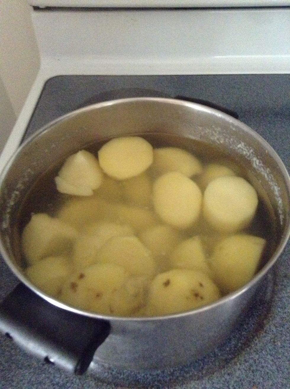 Wait 25 minutes or until potatoes are soft