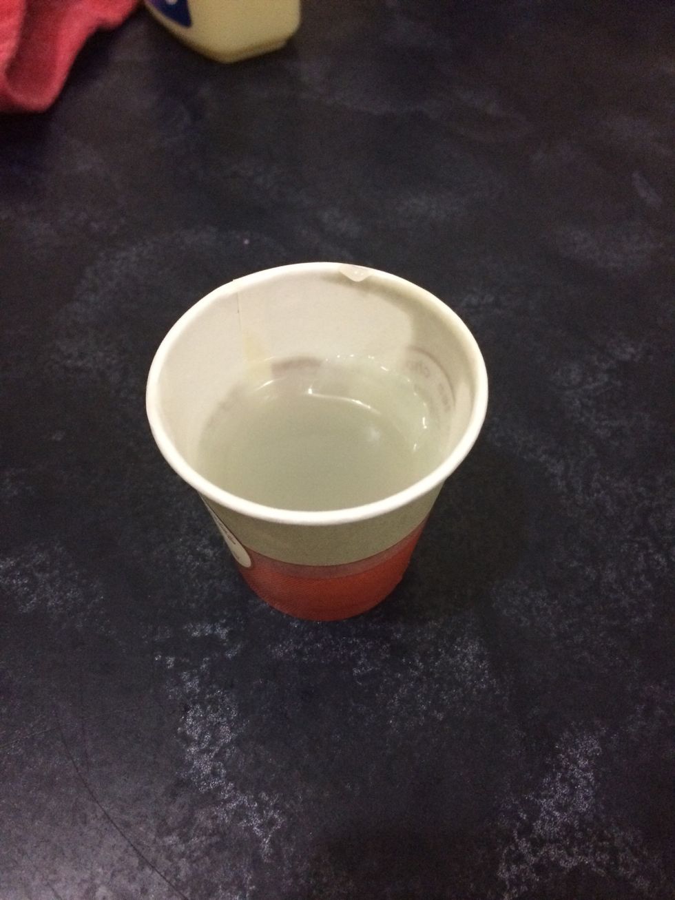 Wait 30 minutes for it to cool and harden before applying it to your lips