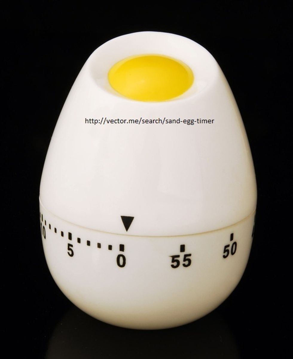 Wait 4-5 hours for the eggshell to completely dry.