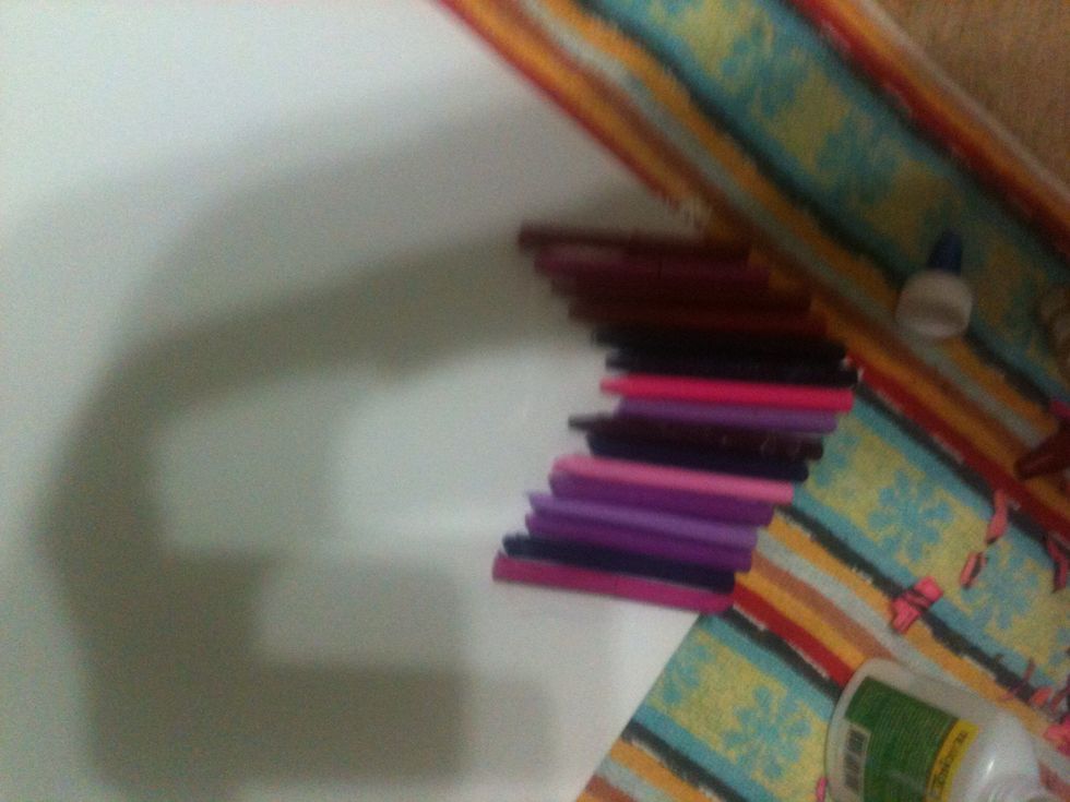 Wait about 5-10 minutes for them to dry