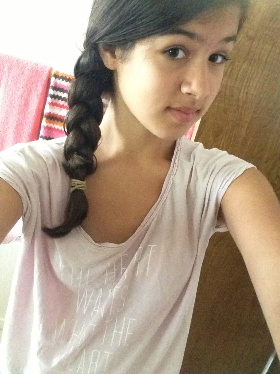 Wait an hour or sleep with the braid overnight.