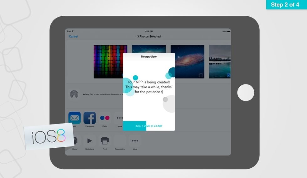 Wait for the Nearpod presentation to be created! Once the process is finished, the lesson will be stored in your Nearpod Library.