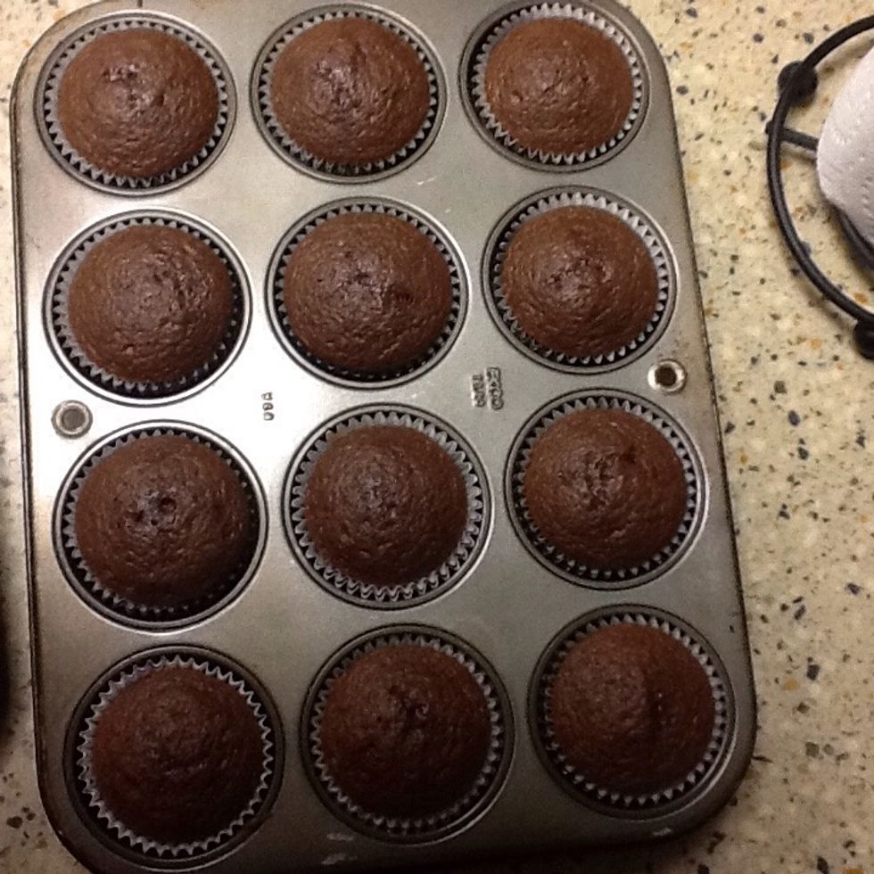 Wait for them to cool after they have cooked for 15-19 minutes