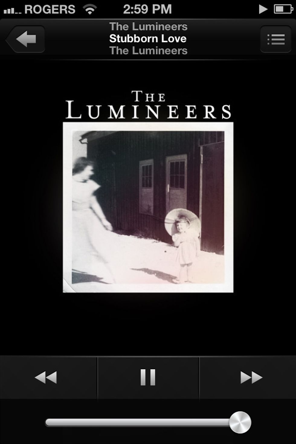 Waiting (impatiently) listening to some music in the meantime
