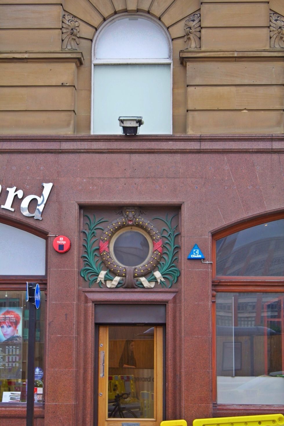 Walk for 2 minute down to Pilgrim Street, look for 'John Gerard'.