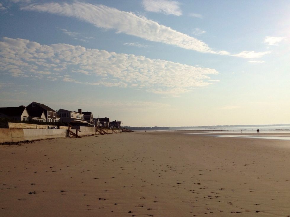 Walk it off on the beach :)