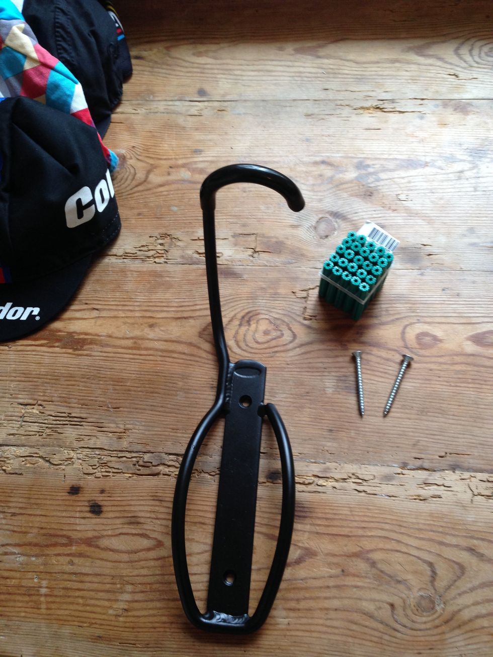 Wall mounted bike racks with a hook feature differ slightly in design but use the same wall mounting concept.  Lifeline brand is shown here in DIY instructions which are the same for all brands