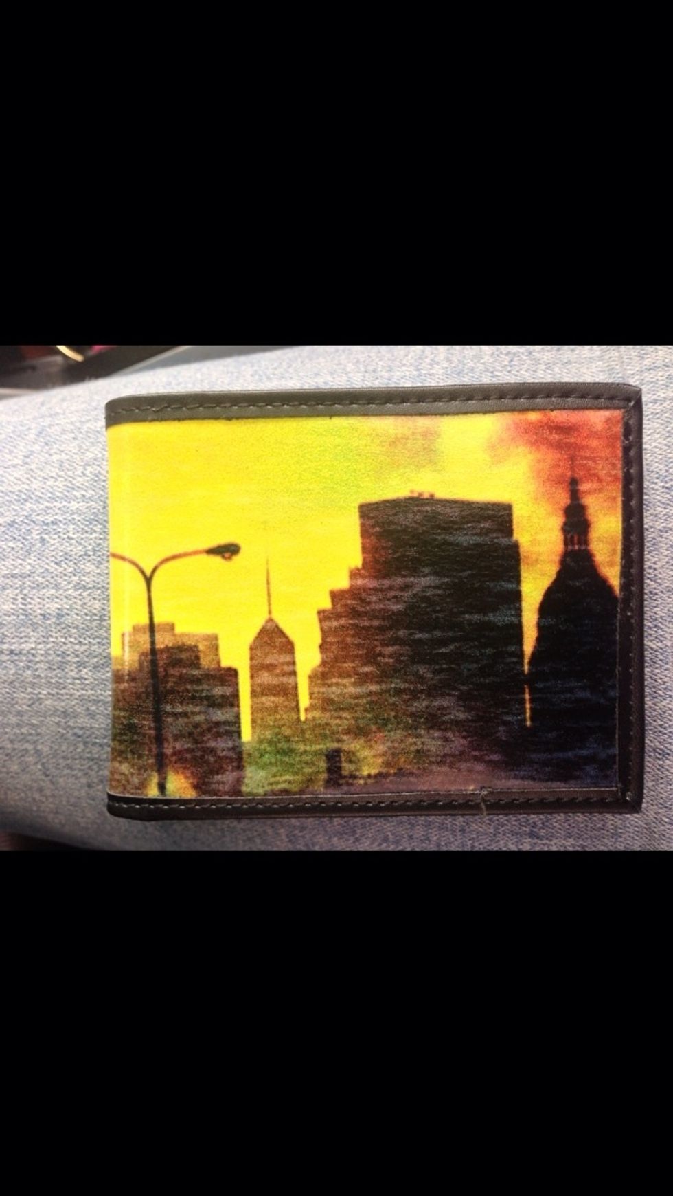 Wallet before Signature Athletic Tape ...