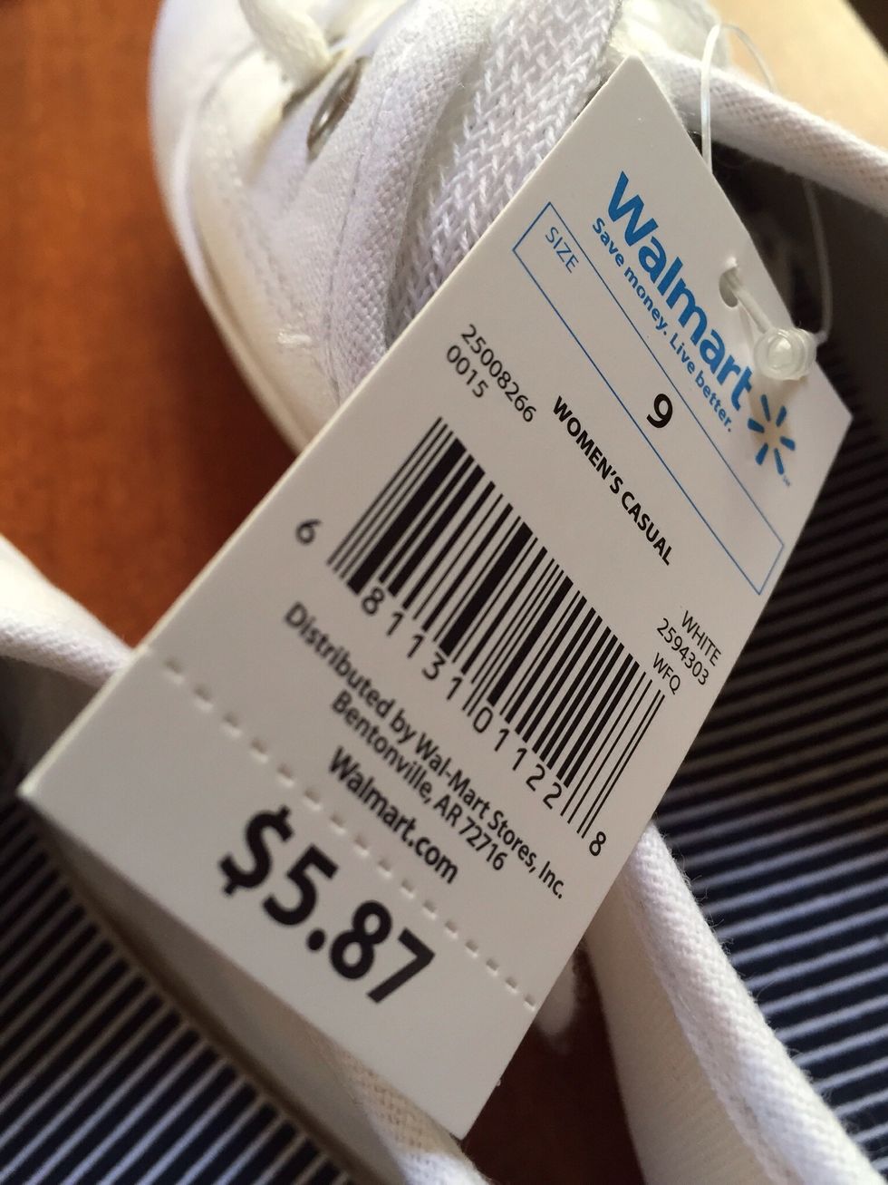 Walmart has these shoes for $5.87.