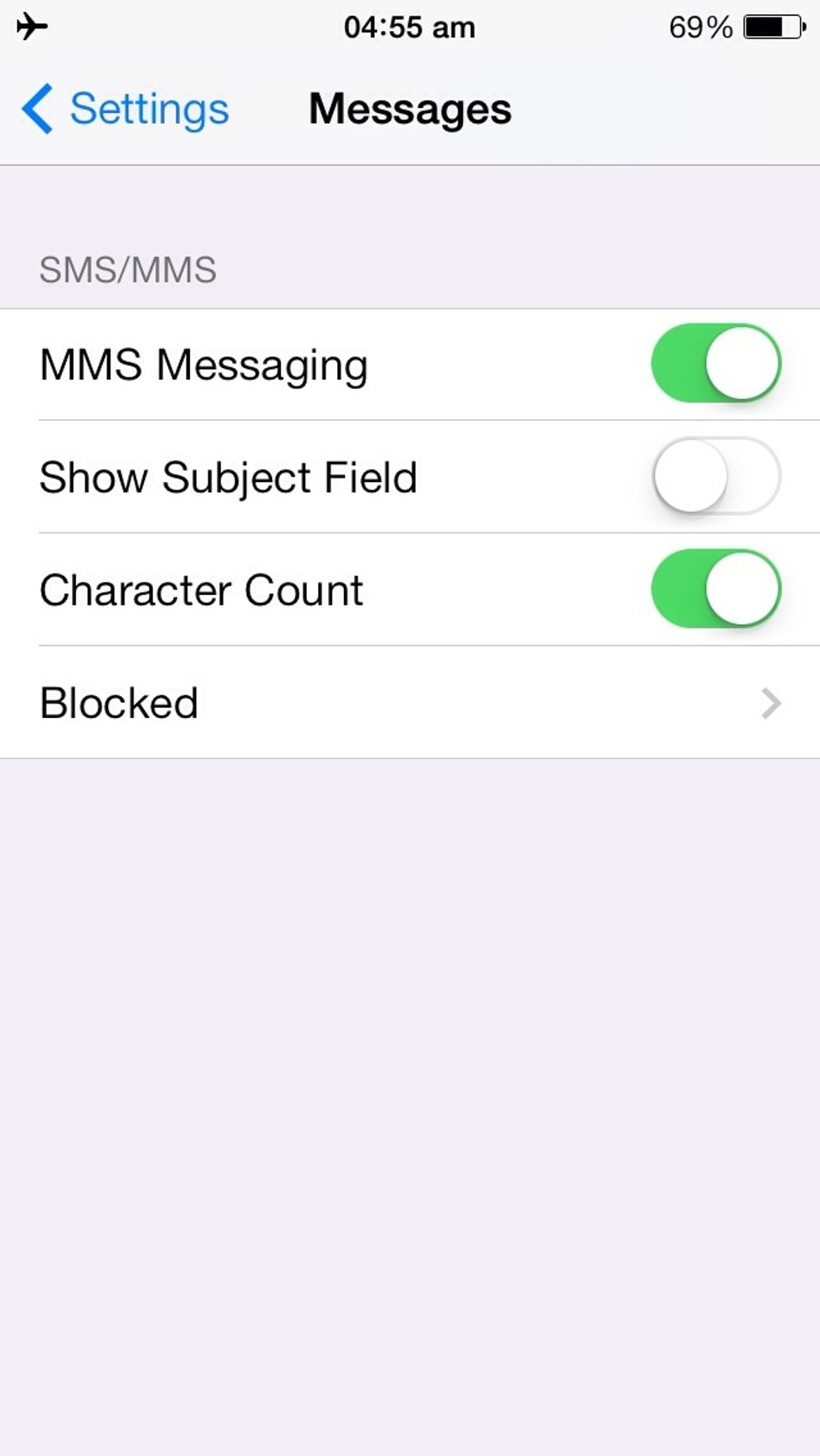 Want to block someone from calling, texting or video calling (Face Time) you? Then go to Settings>Messages>Blocked,then add the contact to be blocked.Very useful to block calls/texts from an ex \ud83d\ude01!