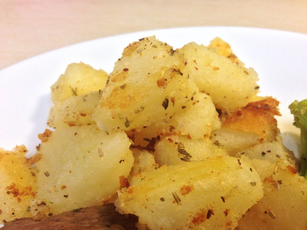 Want to learn how to make the Rosemary Parmesan Potatoes? Send me a request!