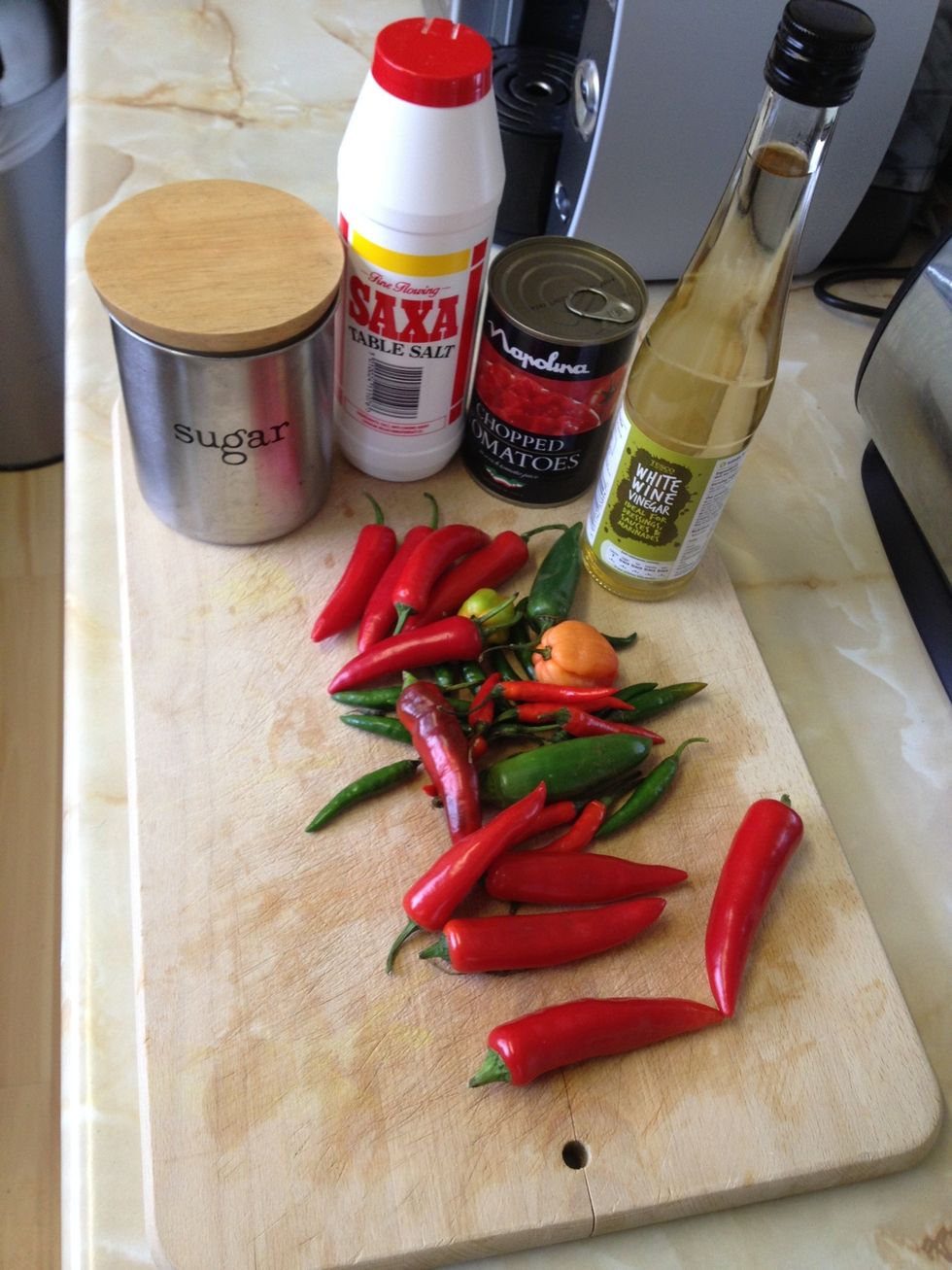 WARNING! WARNING! This will be hot! Do not chop chillies and rub your eyes, nose, face or gentleman do not whatsoever even think about scratching you know where or ...\ud83d\ude91\ud83d\ude92\ud83d\ude91