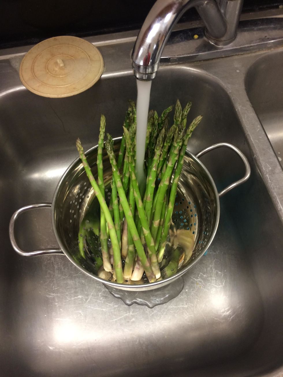 Wash all vegetables