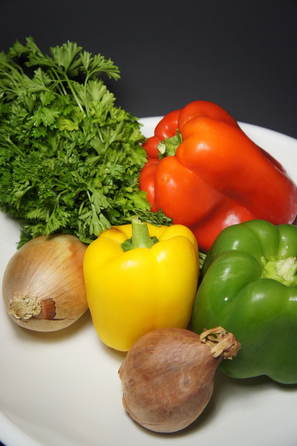 Wash and prepare all your vegetables