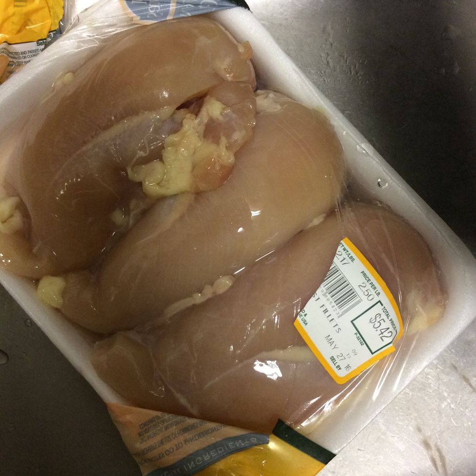 Wash Chicken Breast