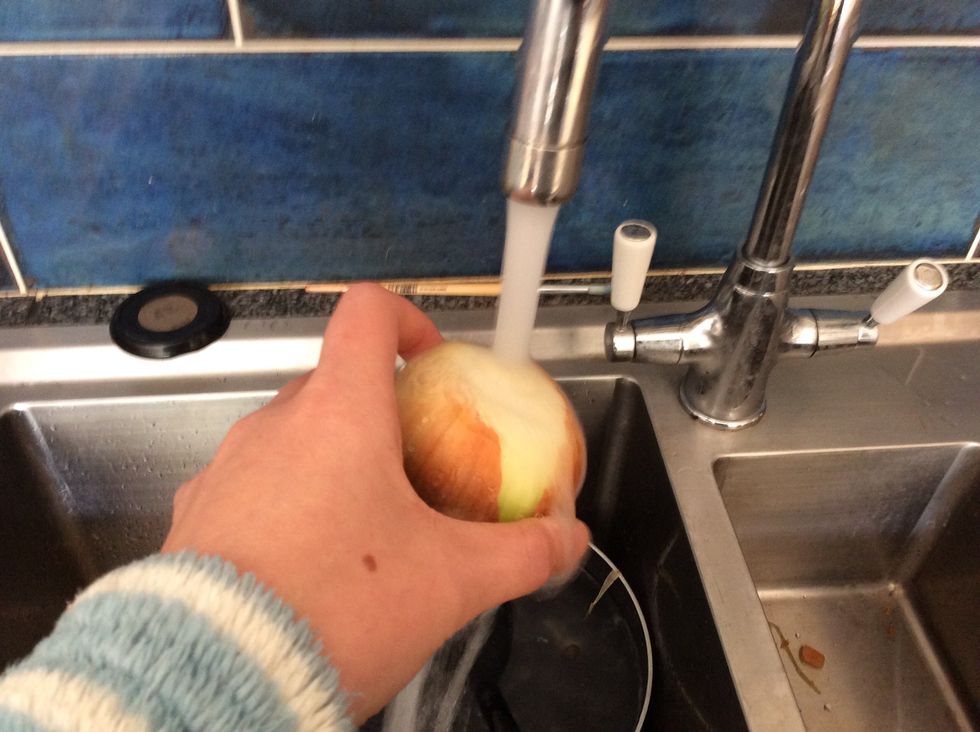 Wash that end as well