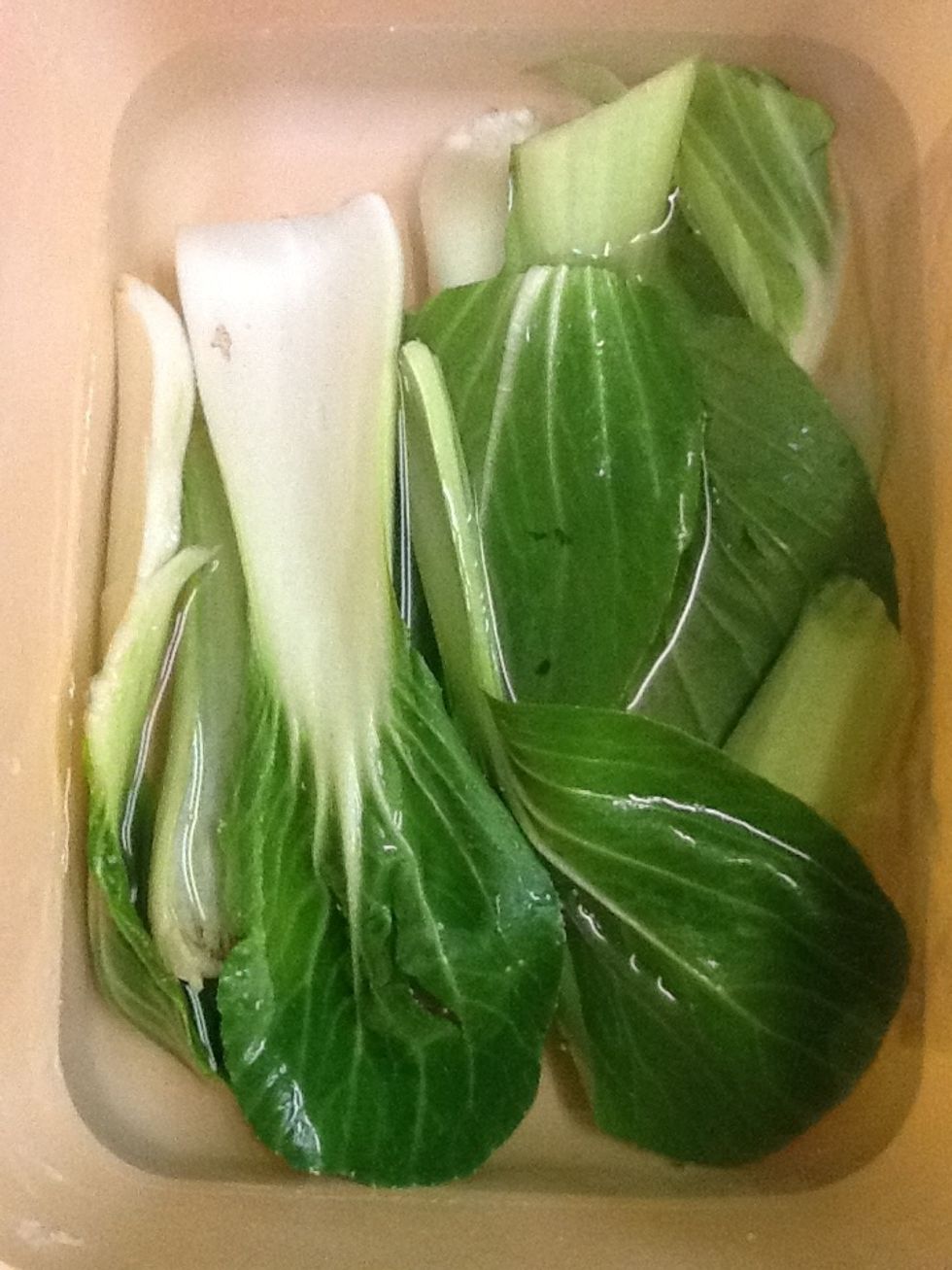 Wash the vegetables before you cut