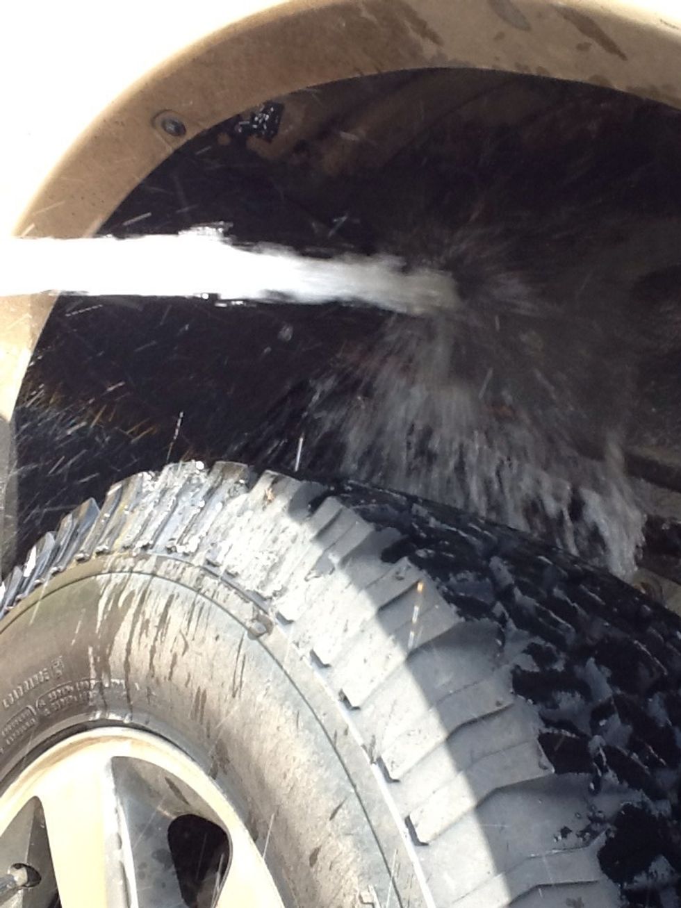 Wash under your vehicle.