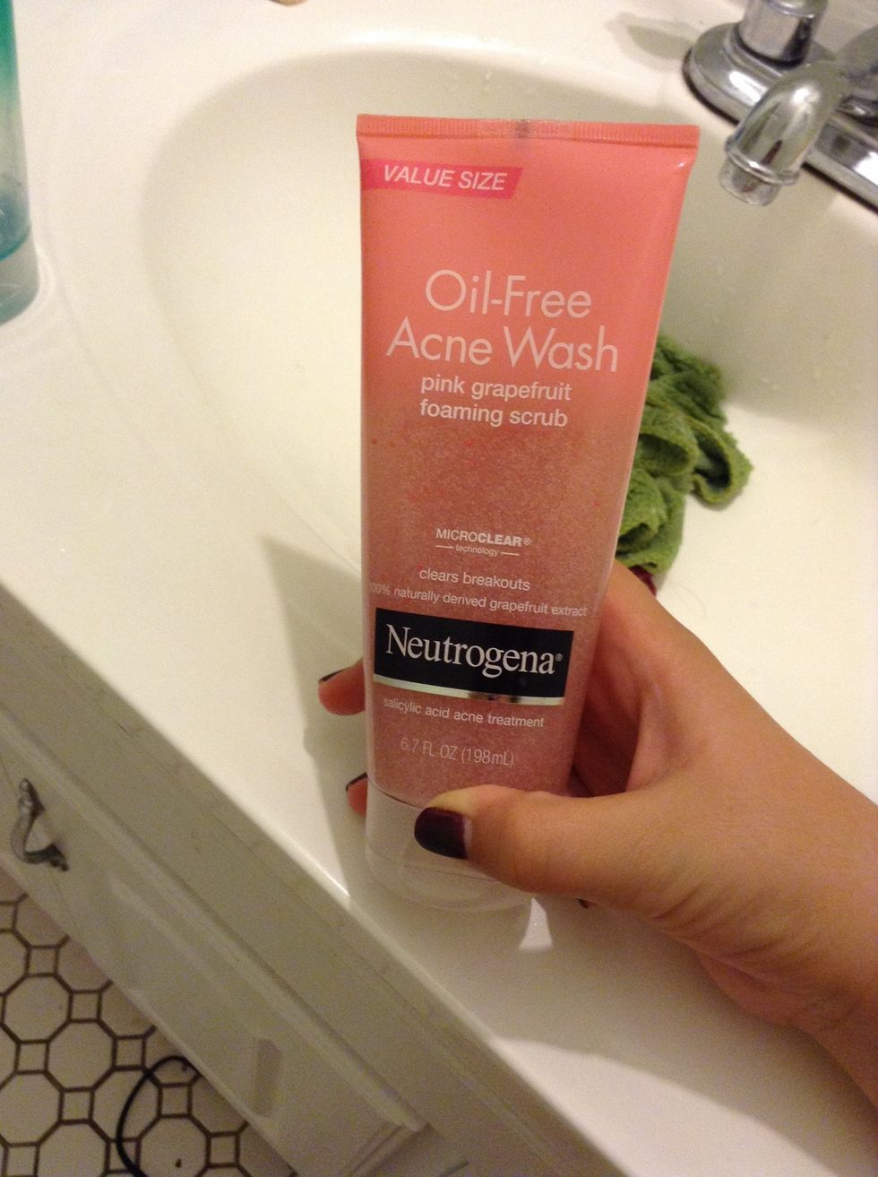 wash your face with this