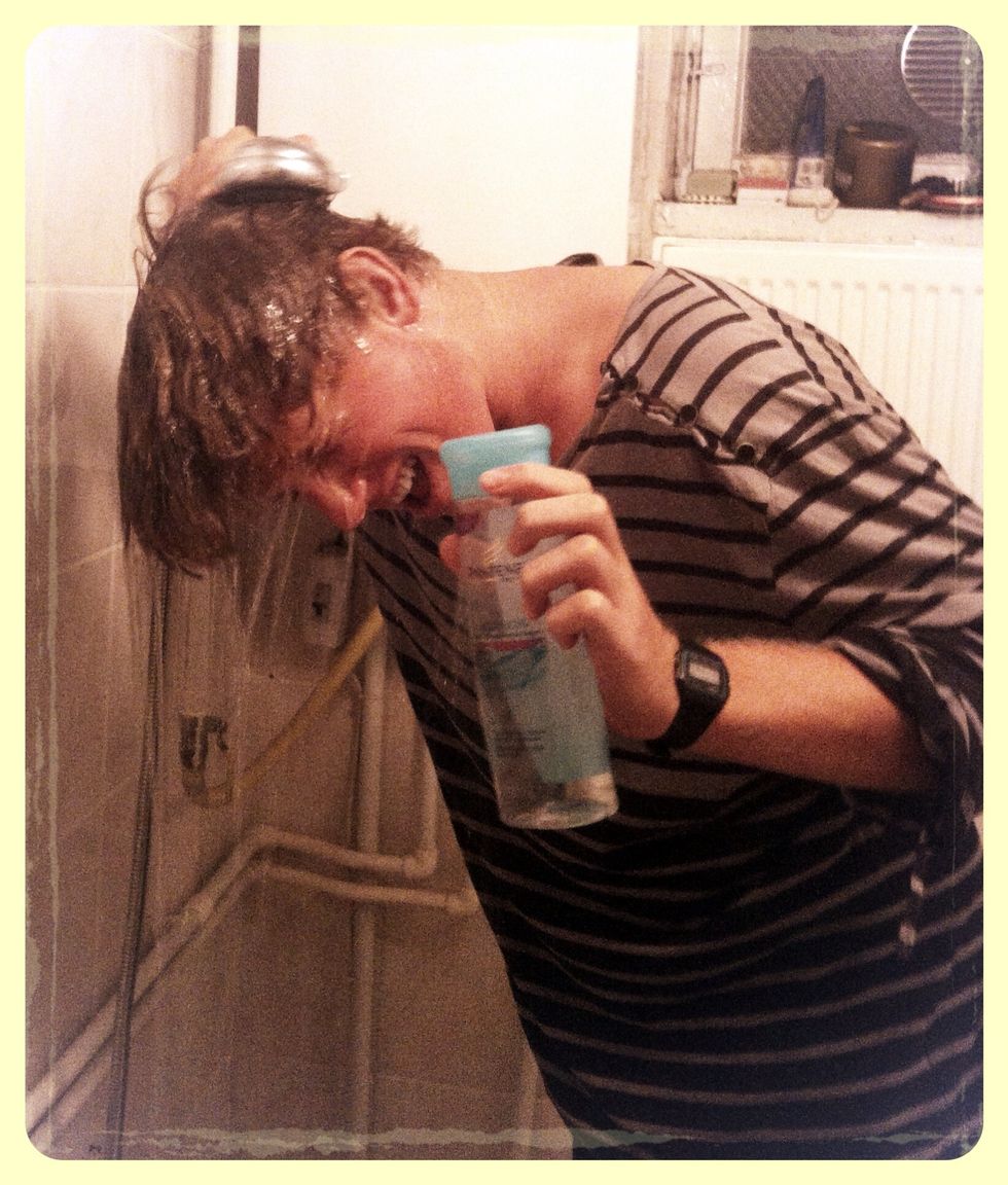 Wash your hair!