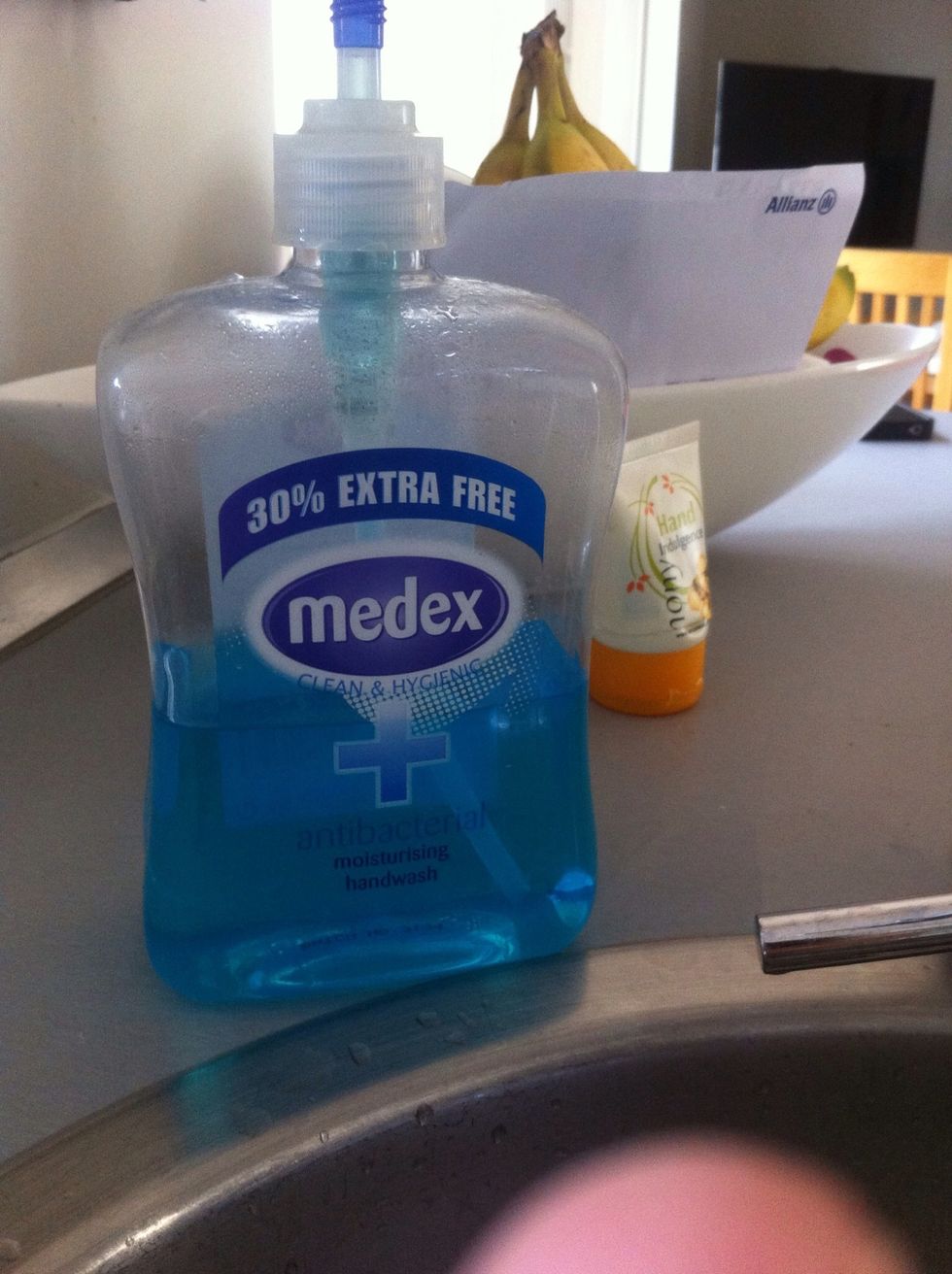 Wash your hands before you start and after handling raw chicken