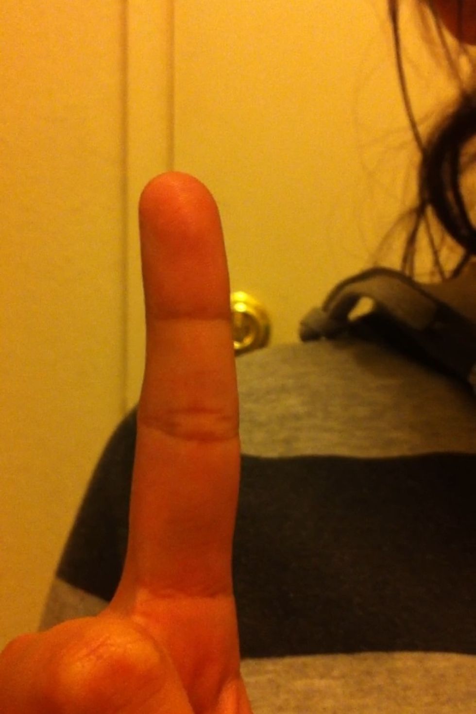 Wash your hands thoroughly. Use your index finger to help you get used to the feeling of poking your eyes out *haha* Use the up, down, left and right motions as seen in the upcoming video