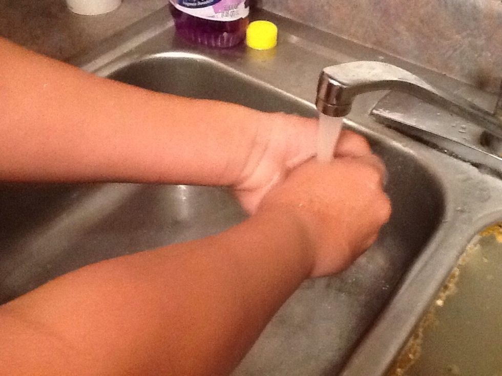 Wash your hands with soap for 20 seconds