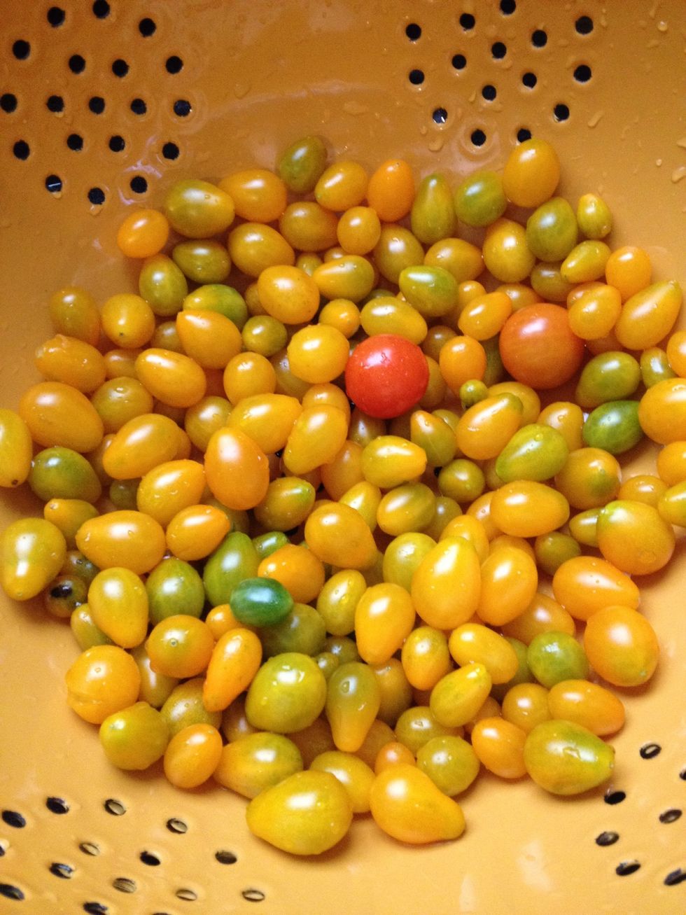 Wash your tomatoes