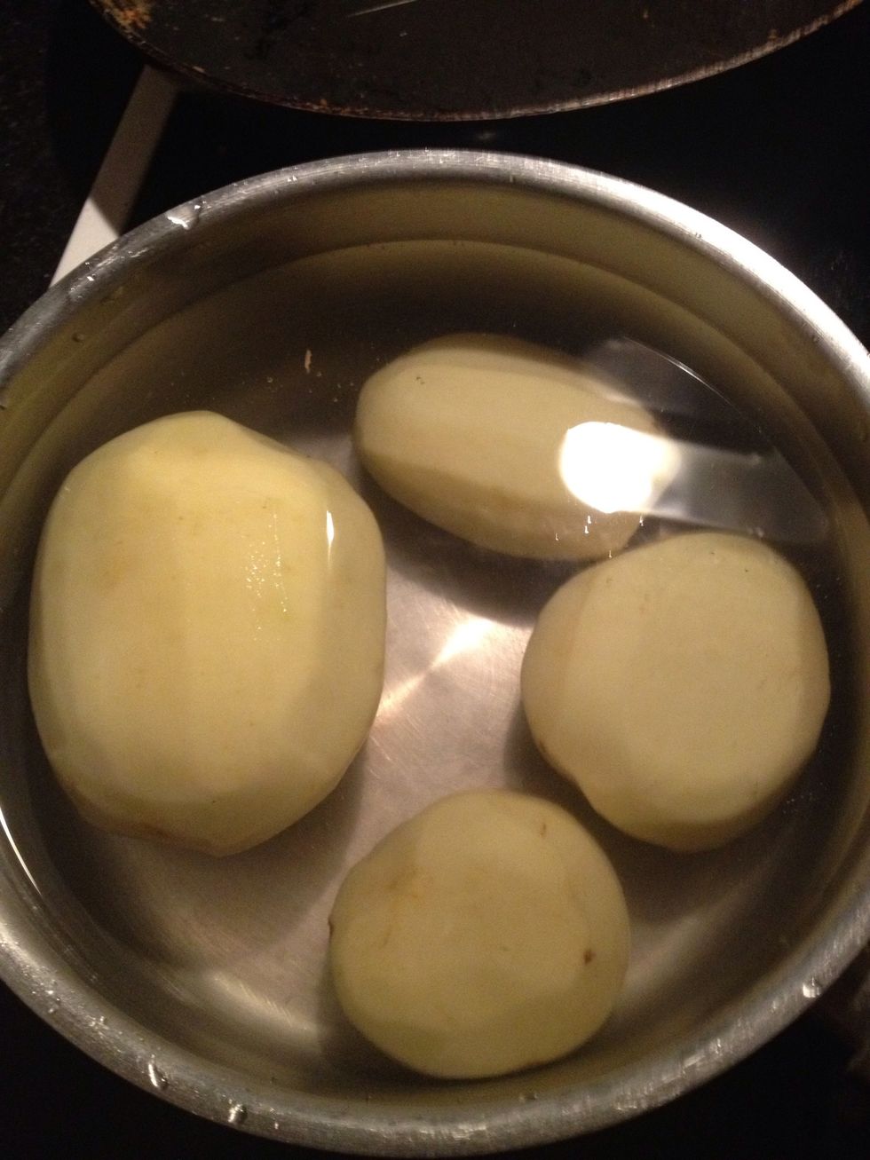 Washed and ready to boil