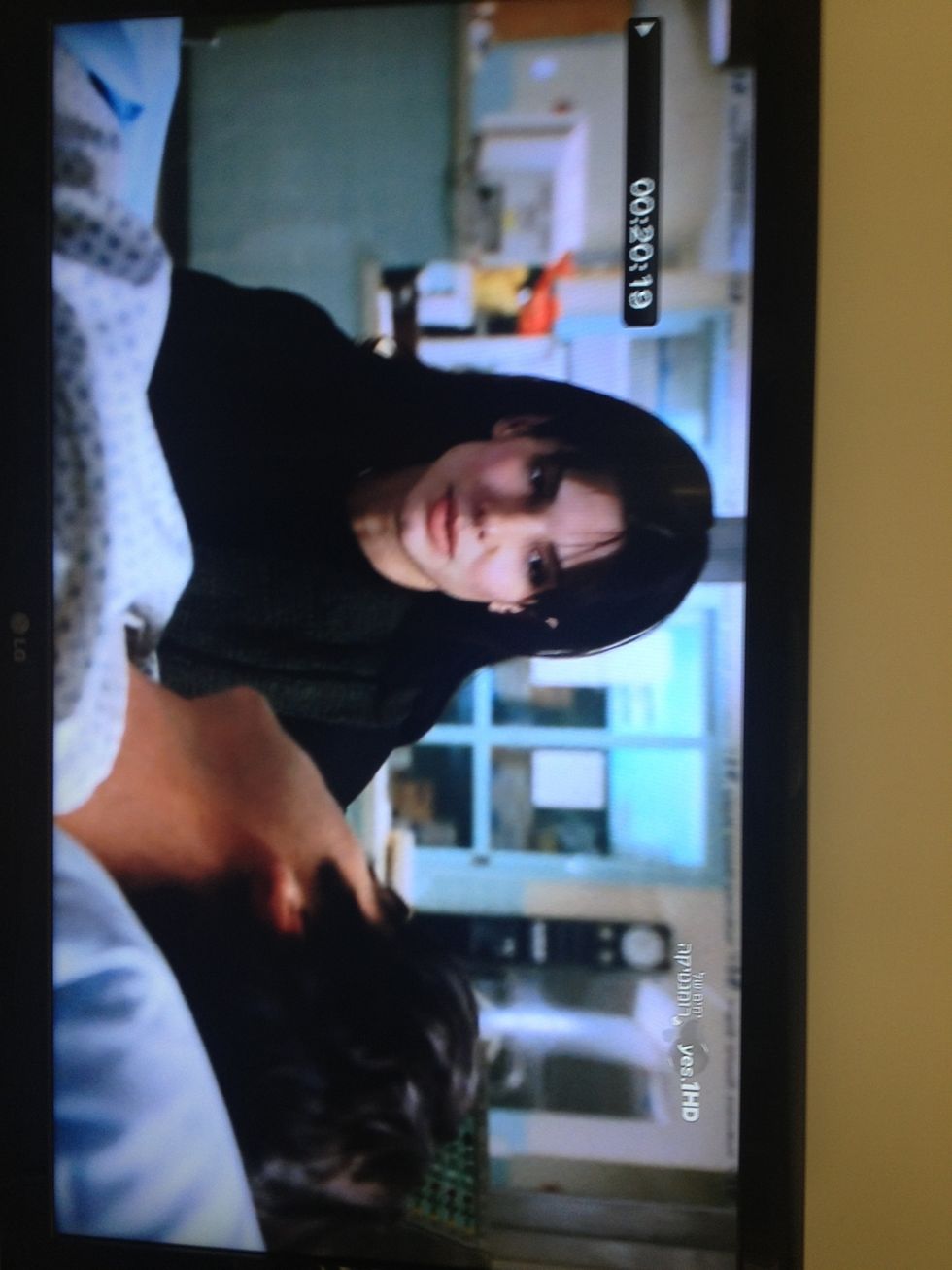 Watch a movie while it's in the oven. I am watching While You Were Sleeping. JUST DON'T GET CARRIED AWAY! You don't want your food to burn!!