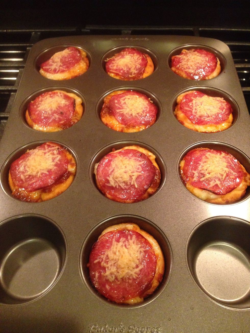 Watch as it turn into Yummy Goodness through the oven window.