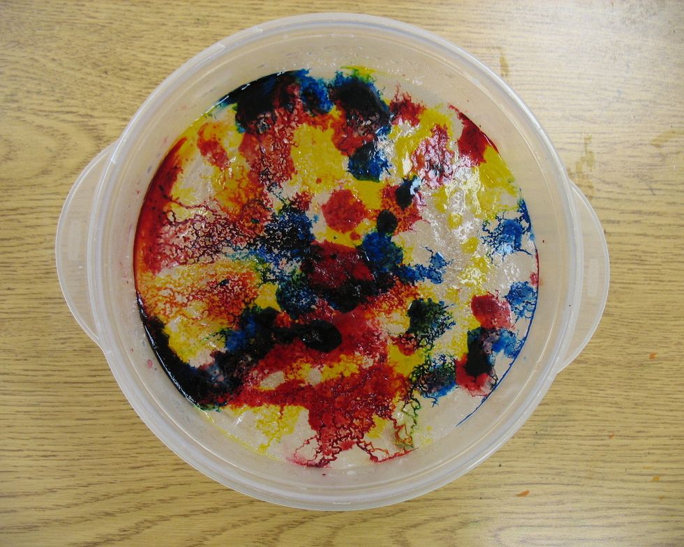 Watch how beautifully the colors combine!