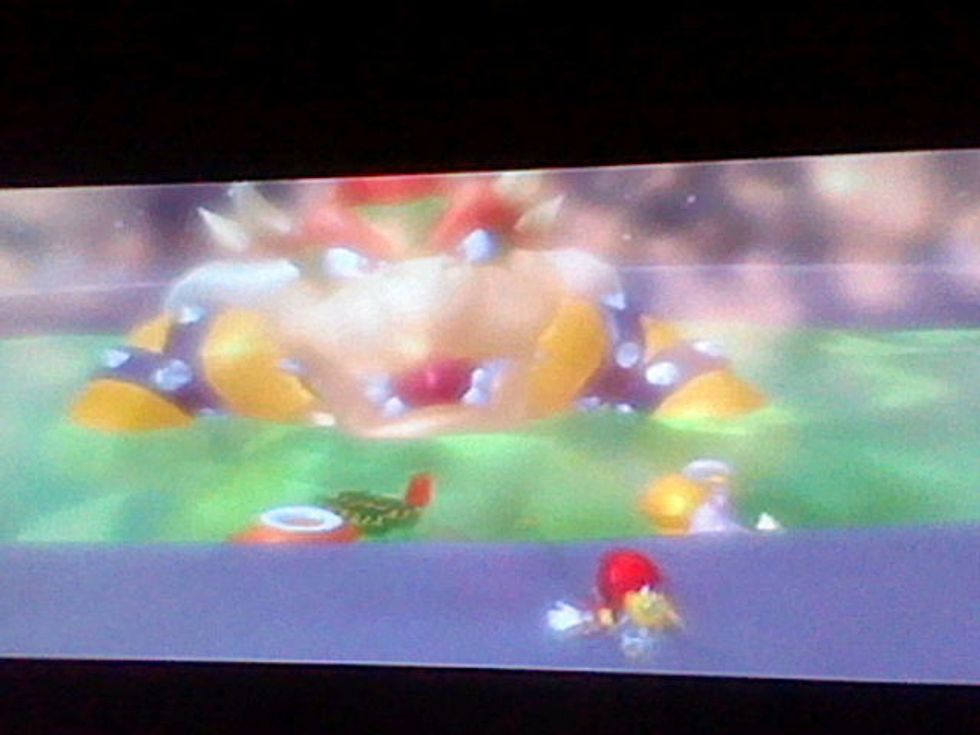 Watch out for Bowser's flames and Bowser Jr.'s Bullet Bills!