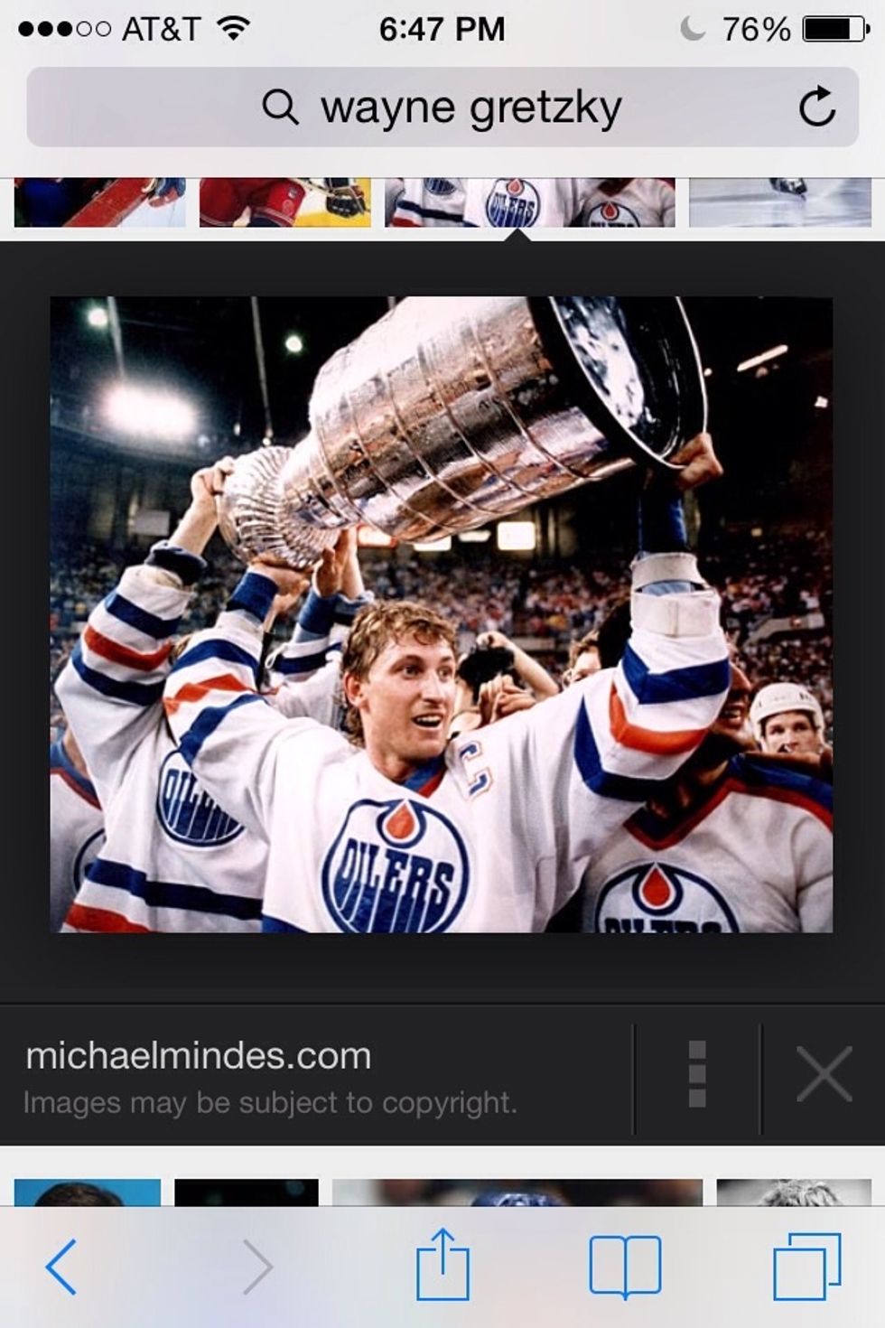 Wayne gretzgy parents said he would never be able to skate. He stated "you miss 100% of the shots you don't take."