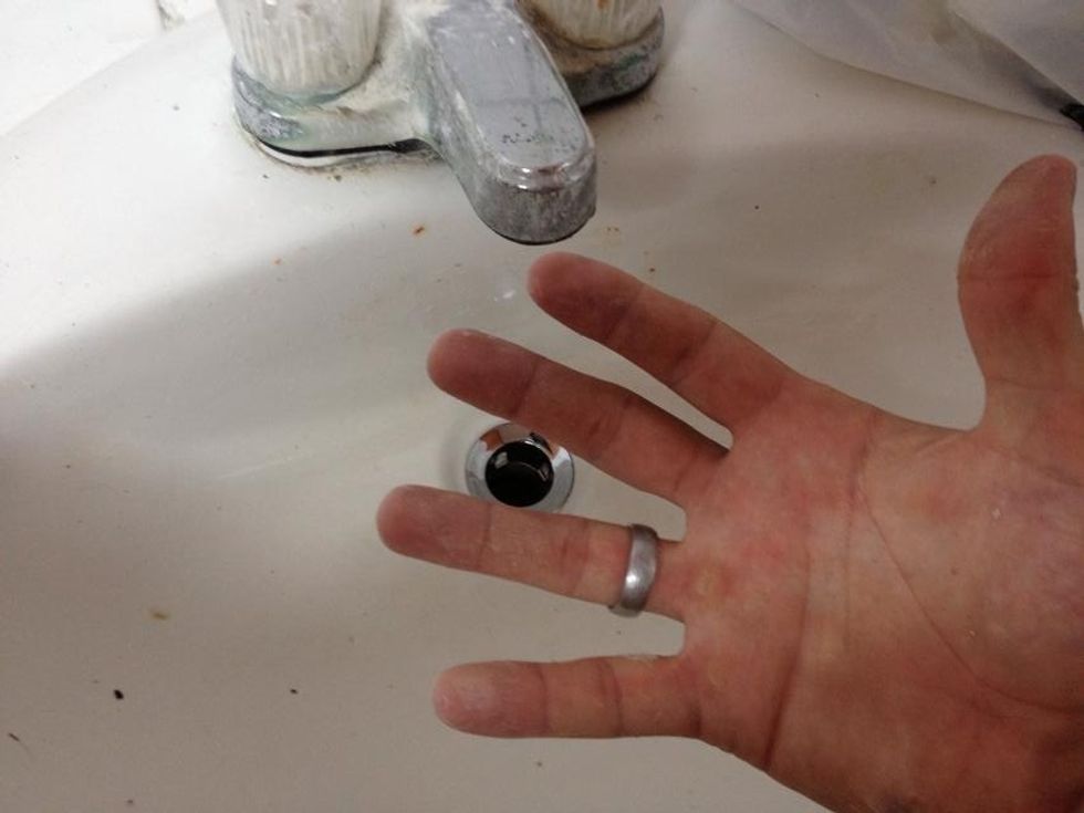 We all have rings and we all have sinks. What happens when the two mix?
