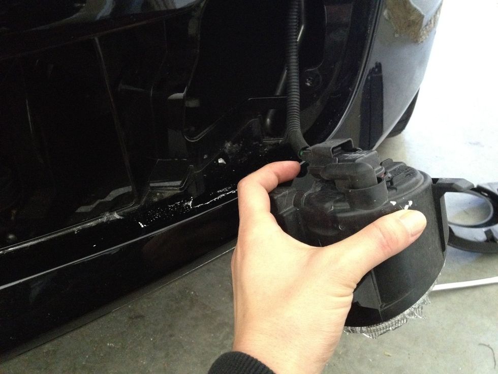 We can now pull out the unit.