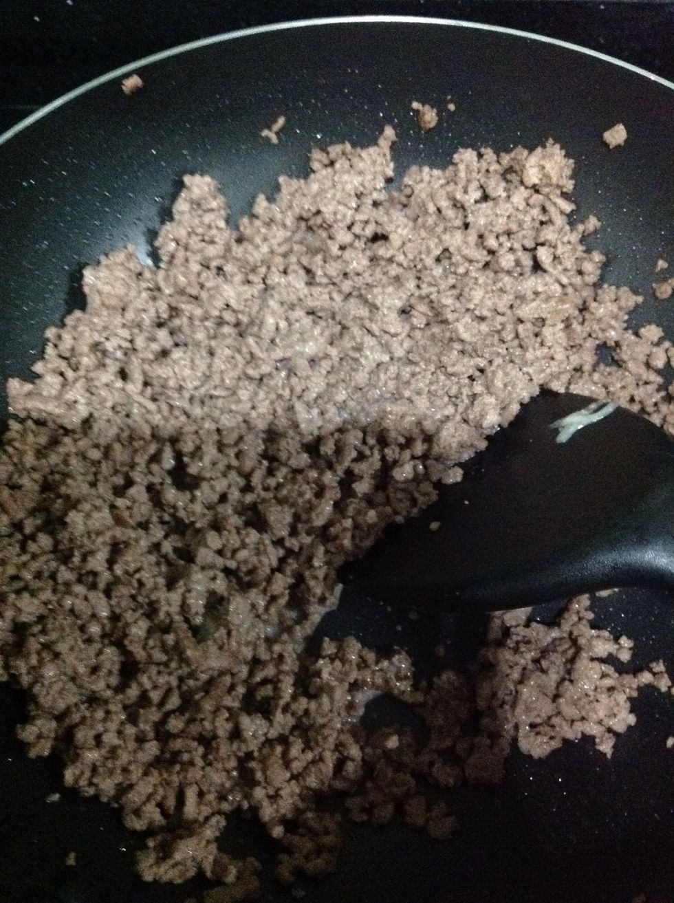 We don't add salt to the beef because we add cheese and cheese is pretty salty.