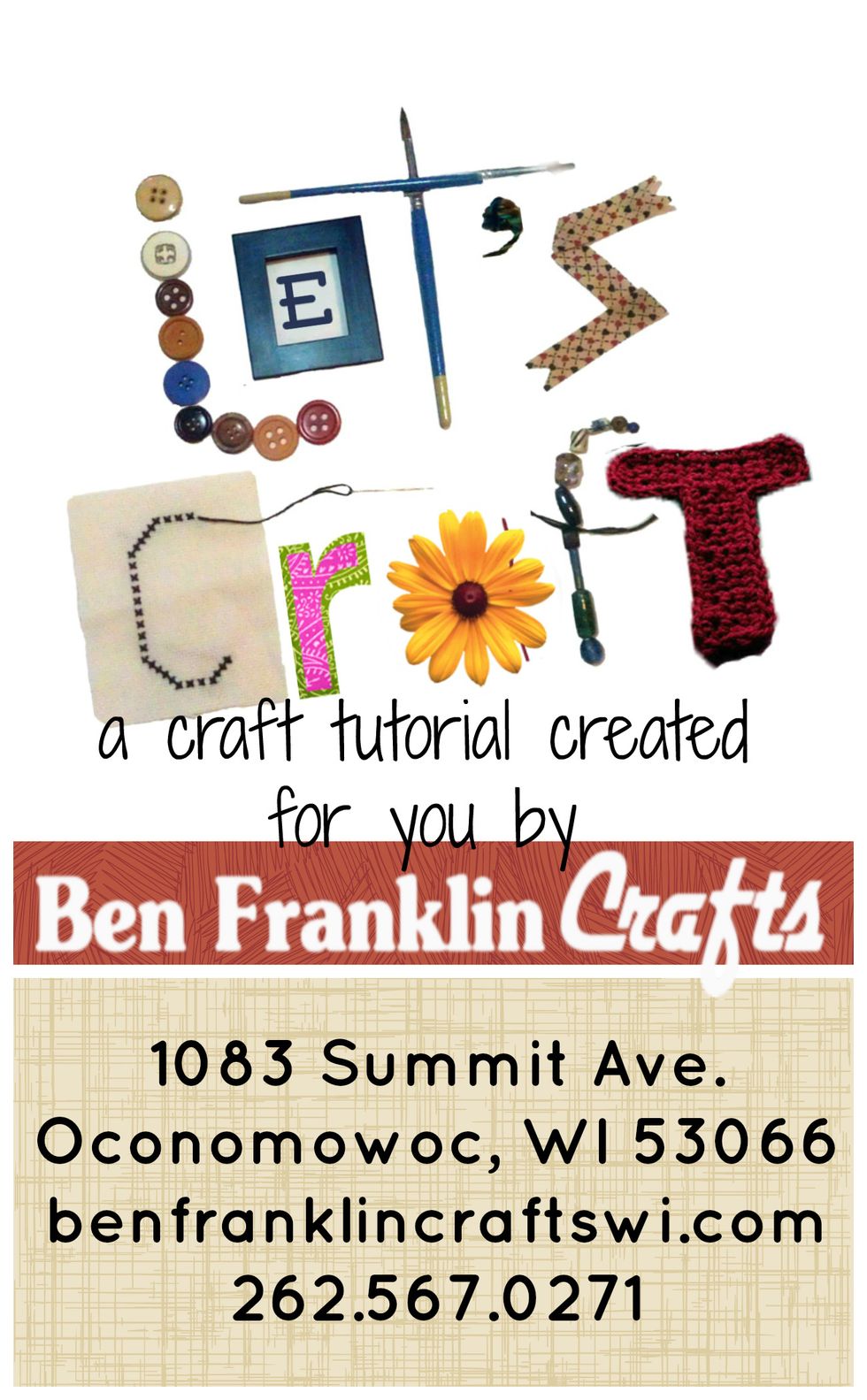 We hope you enjoyed Crafting the Holidays with us for 2014! We would love to see your finished baskets. Please post them to www.facebook.com/pages/Ben-Franklin-Crafts/333747557922