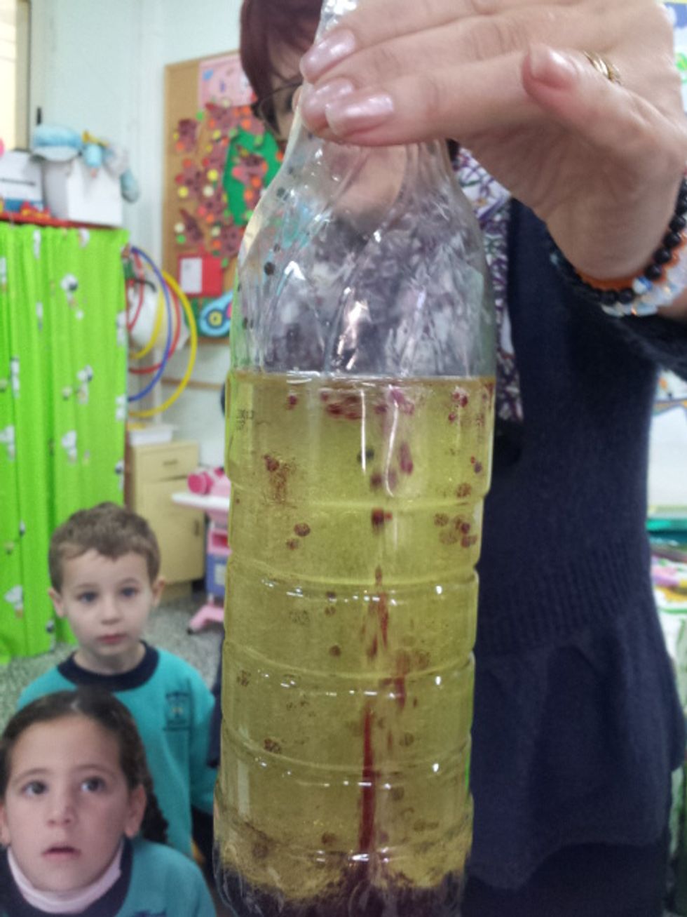 We kept adding alka seltzer tablets.....how enchanting!!!