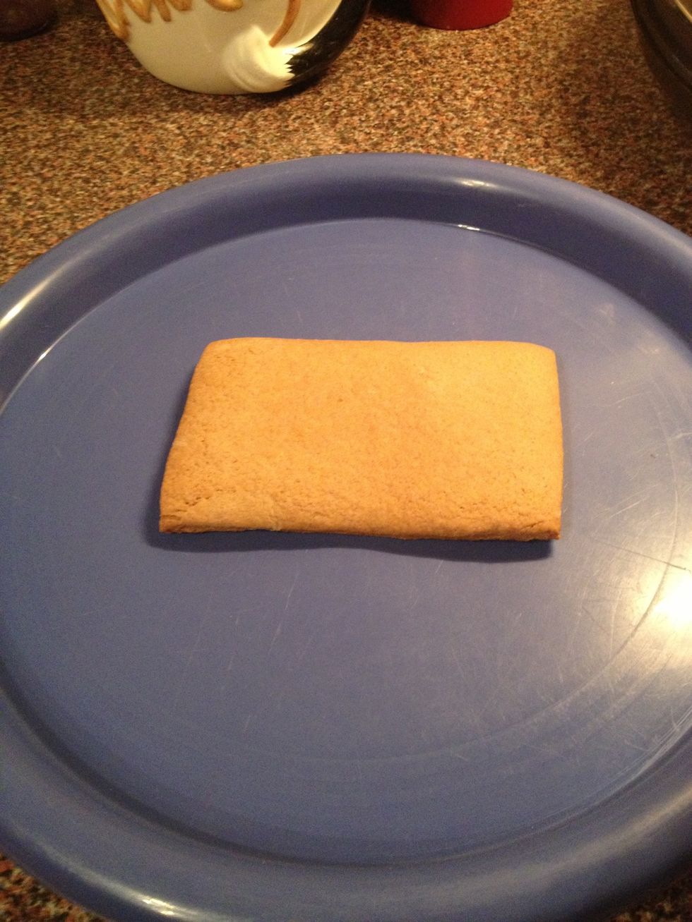 We'll decorate one piece at a time then sticking it together