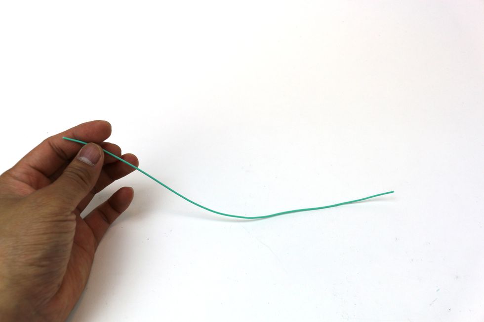 We'll start with the shape of a person. Get one twisteez wire.