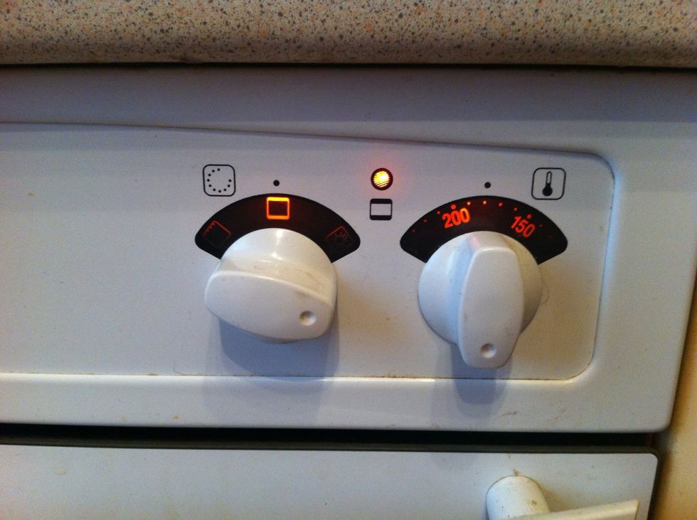 We need to heat the oven to 180C , 350F