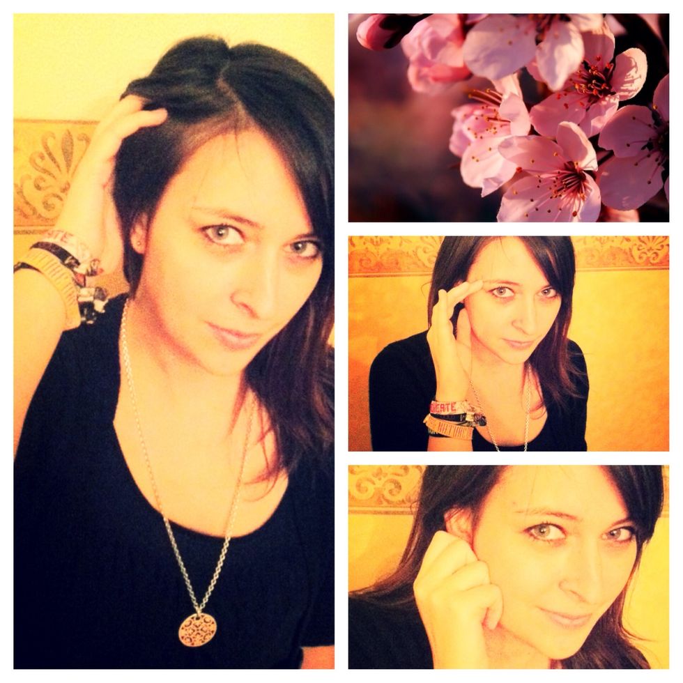 We produce mirror hormones, if we like someone. If this person touches his hair e.g., we will do it as well. It can be a minimized gesture, but the spot is pretty the same.