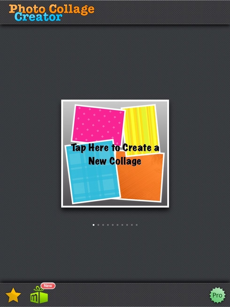 We're going to start with an app called "Collage"