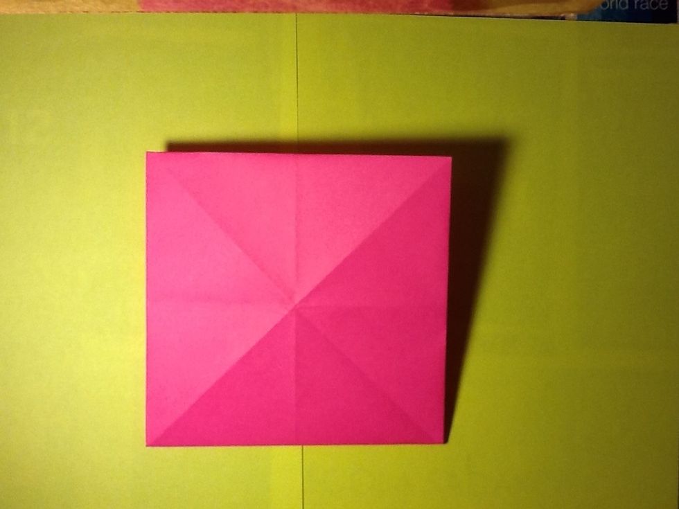 We turn the paper...