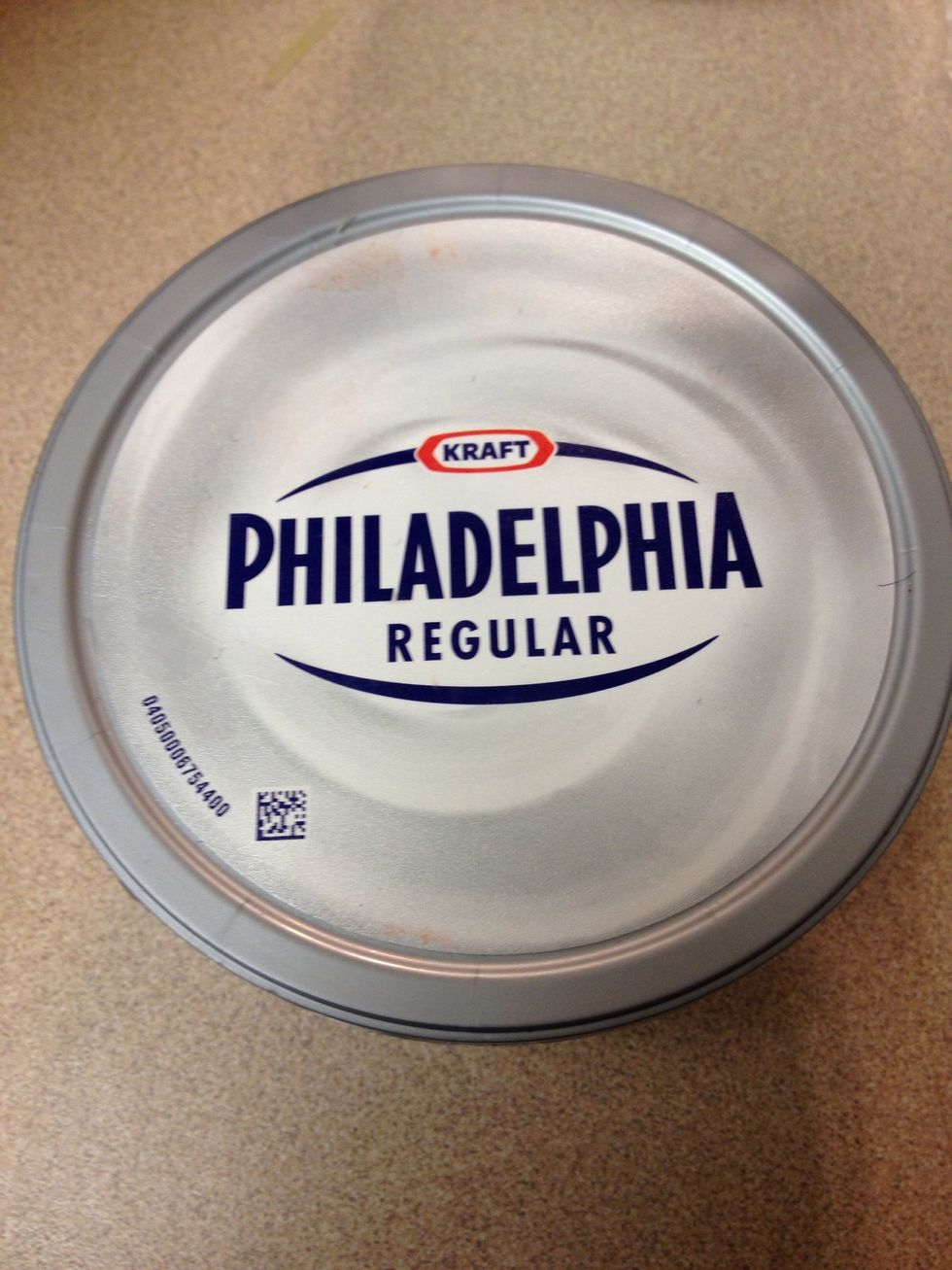 We will also need about 2TBSP of cream cheese (trust me on this!)