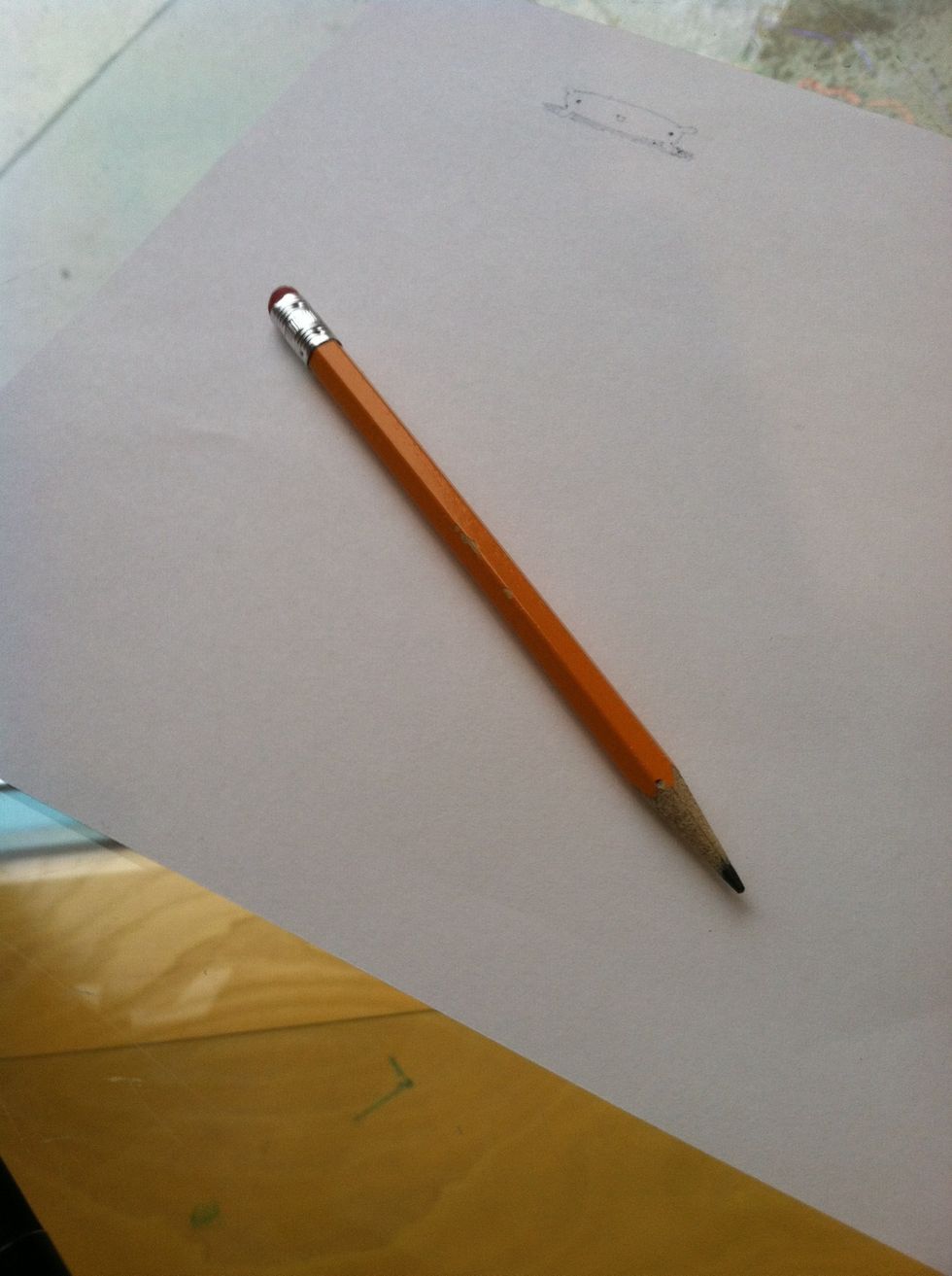 We will be using pencil because we need to erase some guidelines.