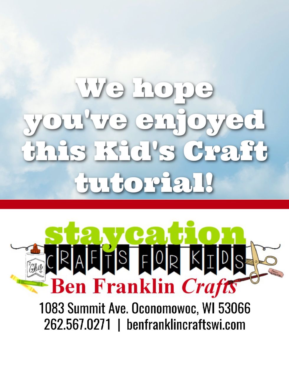 We would love to see a picture of your finished project! Upload your photo to our Facebook page: goo.gl/eScFwF