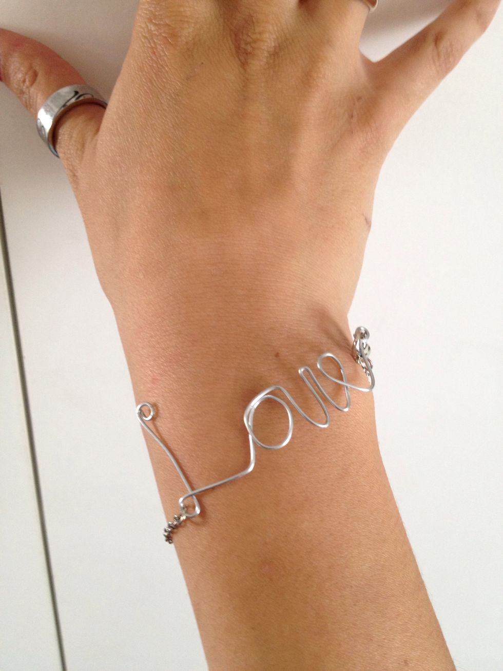 Wear and enjoy your wire jewelry.