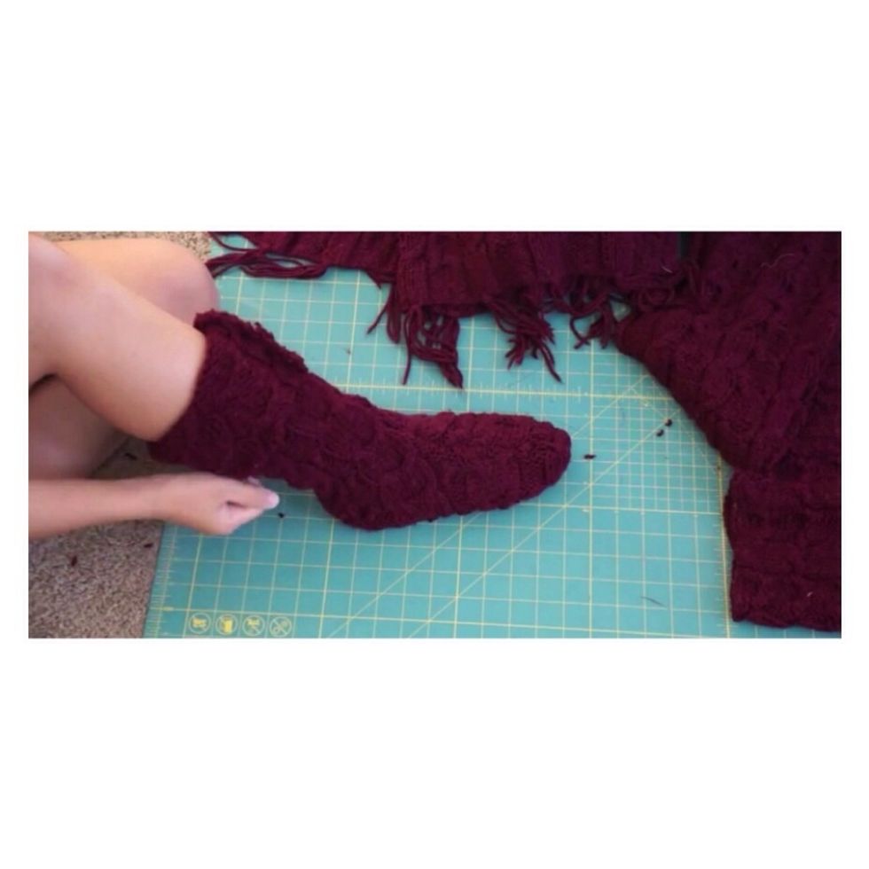 Wear your boot to make sure it is the shape you wanted